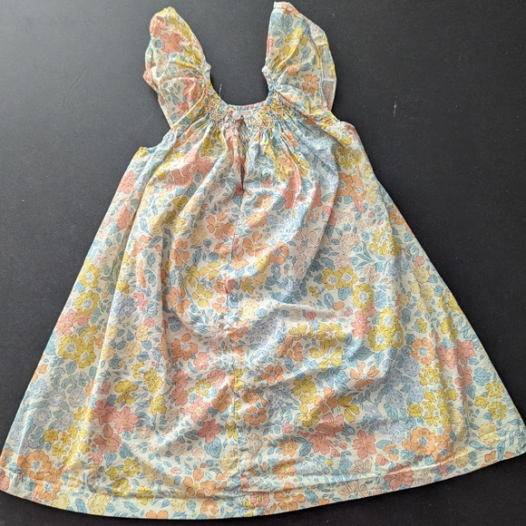 Cotton Smocked Girls Dress size 3/4 from Gil and Niya - Picture 2 of 7